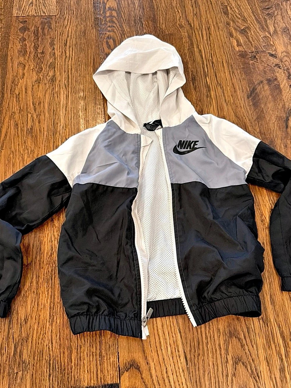 Nike Toddler Colorblock Windbreaker Jacket Size 4T